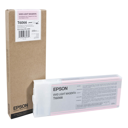 Epson T606600 | Ink Cartridge | Vivid Light Magenta|C13T606600