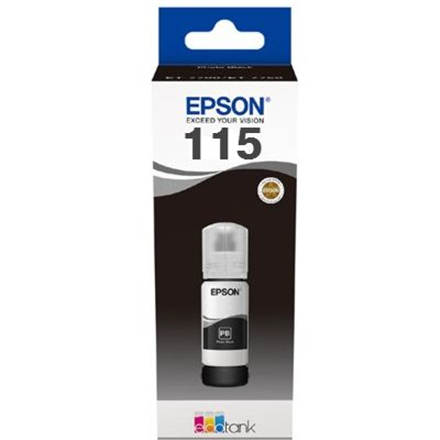 EPSON 115 EcoTank Pigment Black ink|C13T07C14A