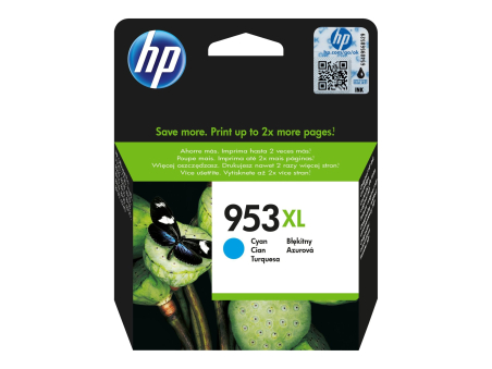 HP 953 XL Ink Cartridge Cyan|F6U16AE#BGX