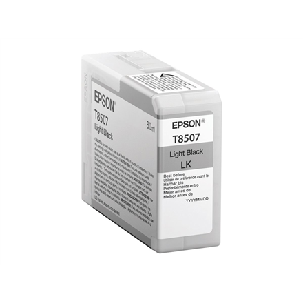 Epson T8507 | Ink Cartridge | Light Black|C13T850700