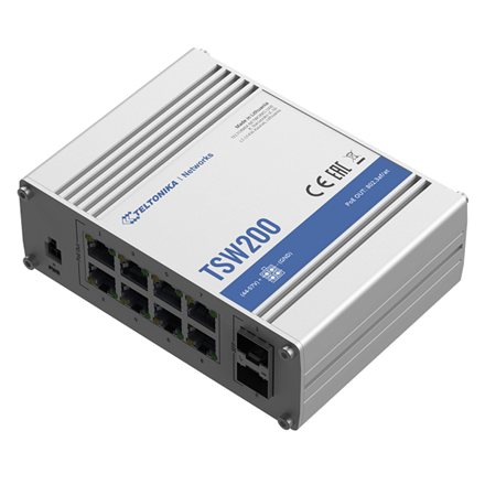 TELTONIKA IOT SWITCH TSW200 POE 8X 30W PORT TSW200000050|TSW200000050