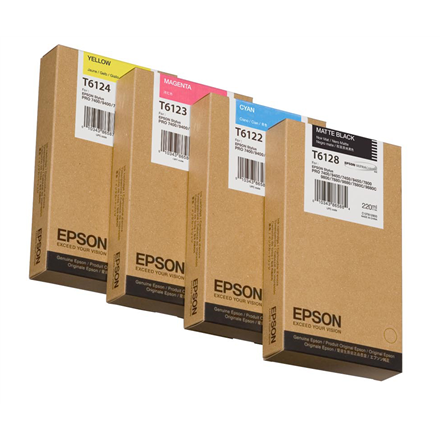 Epson T612400 | Ink cartrige | Yellow|C13T612400