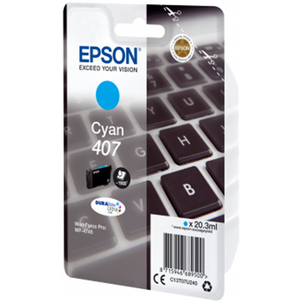 Epson WF-4745 Series | Ink Cartridge L Cian | Ink Cartridge | Cyan|C13T07U240