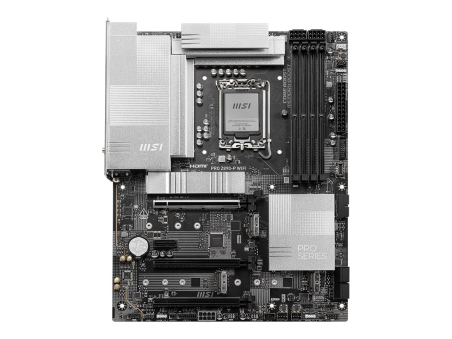 MSI PRO Z890-P WIFI | Processor family Intel | Processor socket LGA1851 | DDR5 UDIMM | Supported hard disk drive interfaces SATA, M.2 | Number of SATA connectors 4|PRO Z890-P WIFI