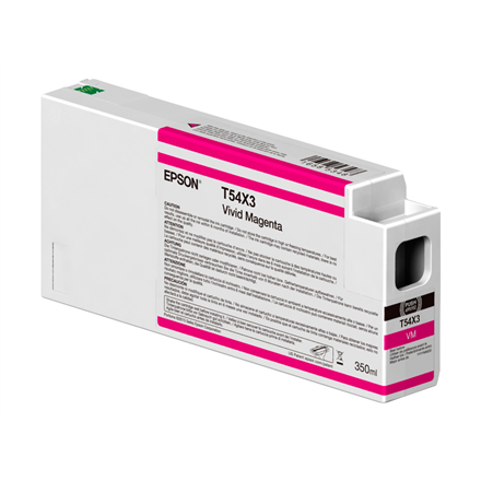 Epson Singlepack T54X30N UltraChrome HDX/HD 350ml Vivid Magenta | Epson C13T54X30N | Epson UltraChrome HDX / Ultrachrome HD | Vivid magenta|C13T54X30N