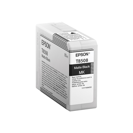 Epson T85080N ink, Matte Black | Epson T85080N | Ink cartridge | Matte black|C13T85080N