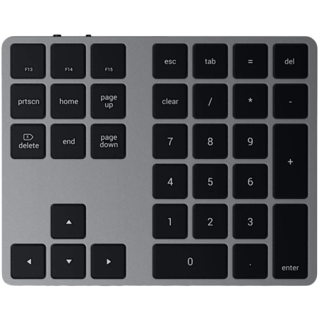 SATECHI Aluminum Extended Keypad Space Gray|ST-XLABKM