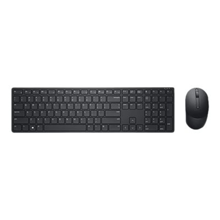 Dell KM5221W Pro | Keyboard and Mouse Set | Wireless | Ukrainian | Black | 2.4 GHz|580-AJRT