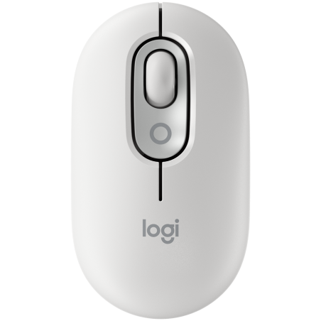 LOGITECH POP Mouse with emoji - OFF-WHITE - BT  - EMEA28i-935 - FY25,TERRA|910-007411