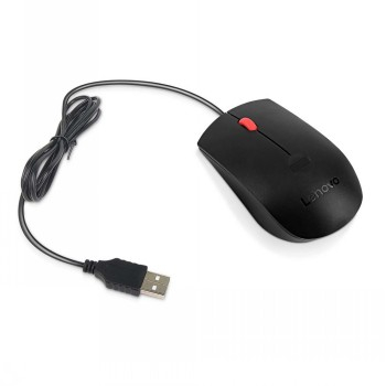 Lenovo | Biometric Mouse | Gen 2 | Optical mouse | Wired | Black|4Y51M03357