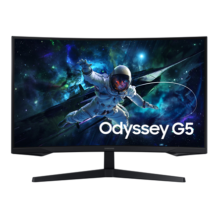 Samsung | Gaming Monitor | LS32CG552EUXEN | 32 " | VA | 16:9 | 165 Hz | 1 ms | 2560 x 1440 pixels | 300 cd/m² | Black|LS32CG552EUXEN