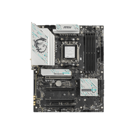 MSI B850 GAMING PLUS WIFI | Processor family AMD | Processor socket AM5 | DDR5 | Supported hard disk drive interfaces SATA, M.2 | Number of SATA connectors 4|B850 GAMING PLUS WIFI