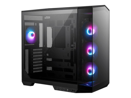 MSI MAG PANO 100R PZ | Side window | Black | Mid-Tower | Power supply included No | ATX|MAG PANO 100R PZ