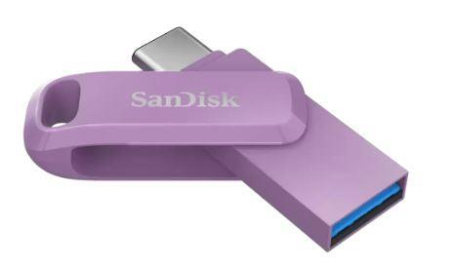 SanDisk Ultra Dual Drive Go USB Type- C, Lavender, Global, EAN: 619659213336|SDDDC3-1T00-G46L