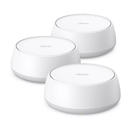 TP-LINK BE3600 Whole Home Mesh Wi-Fi 7 System | Deco BE25 (3-pack) | 802.11be | 2882 Mbit/s | Ethernet LAN (RJ-45) ports 1 | Mesh Support Yes | MU-MiMO No | No mobile broadband|DECO BE25(3-PACK)