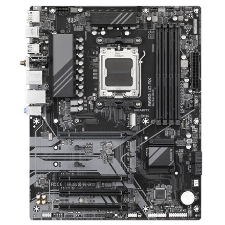 Gigabyte B650 UD AX | Processor family AMD Ryzen | Processor socket AM5 | DDR5 | Number of SATA connectors 4|B650 UD AX