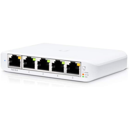 Ubiquiti USW-Flex Indoor/outdoor 5Port Poe Gigabit Switch  | Ubiquiti|USW-Flex-Mini