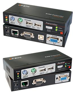 I/O KVM EXTENDER PS/2&USB 300M/39378 LINDY|39378