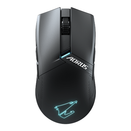 Gigabyte AORUS M6 | Gaming Mouse | USB Type-C/2.4GHz | Matte Black|GM-AORUS M6