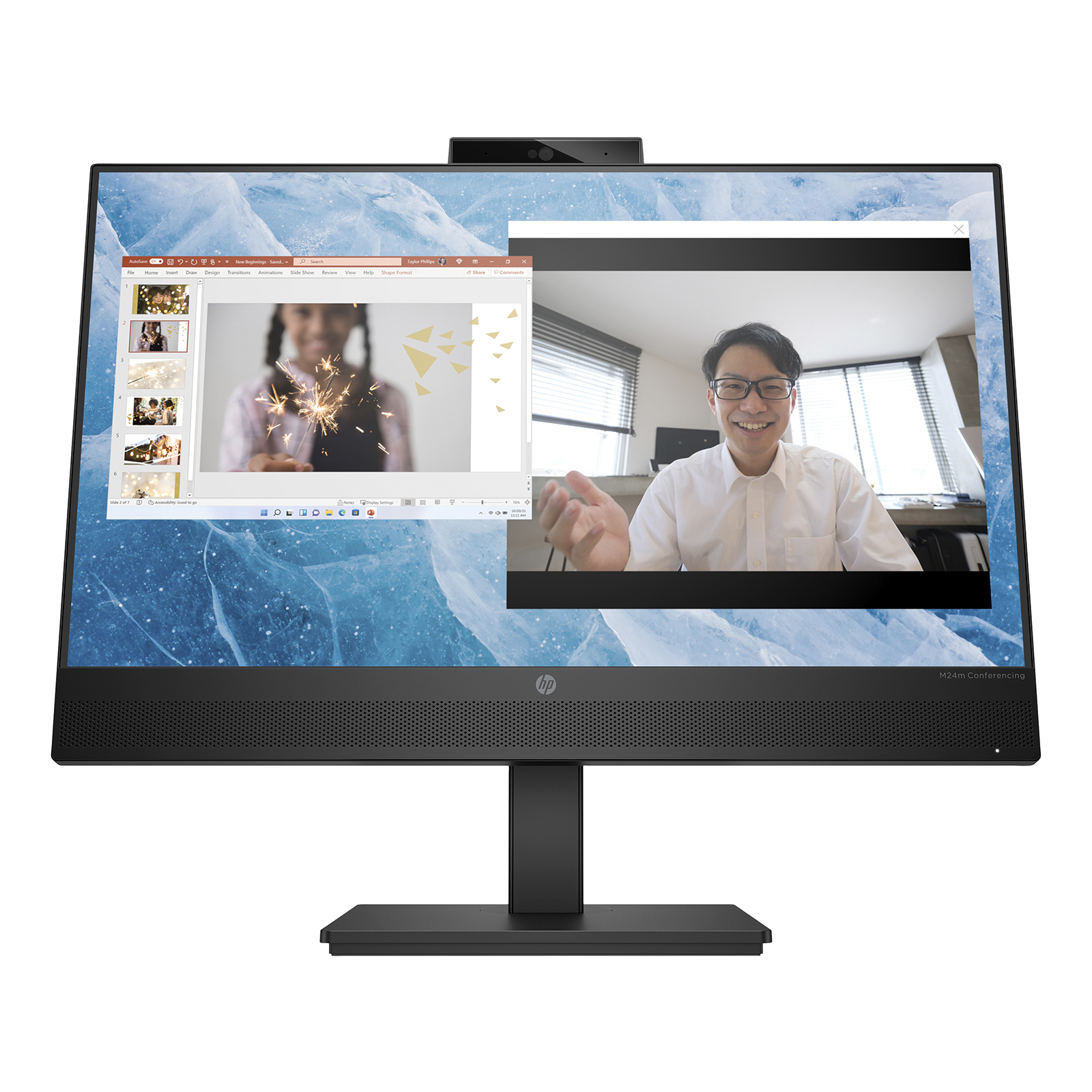 HP M24m 60,4 cm (23,8&#x201D;) Full HD  (1920x1080) IPS 300nits USB-C docking monitorius