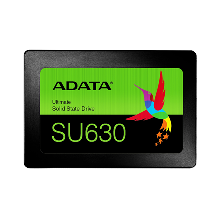 ADATA | Ultimate SU630 3D NAND SSD | 480 GB | SSD form factor 2.5” | Solid-state drive interface SATA | Read speed 520 MB/s | Write speed 450 MB/s|ASU630SS-480GQ-R