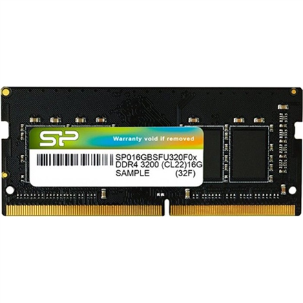 Silicon Power | 16 GB | DDR4 | 3200 MHz | Notebook | Registered No | ECC No|SP016GBSFU320X02