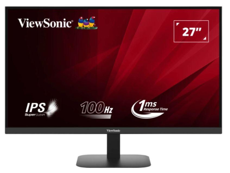 LCD Monitor|VIEWSONIC|VA2708-2K-HD|27"|4K|Panel IPS|2560x1440|100Hz|Matte|1 ms|Tilt|Colour Black|VA2708-2K-HD|VA2708-2K-HD