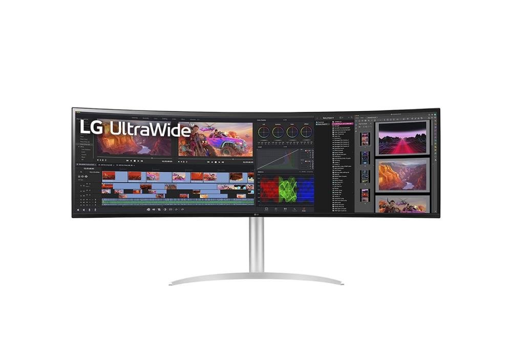 Monitorius LG 49WQ95C-W, 49", 5 ms