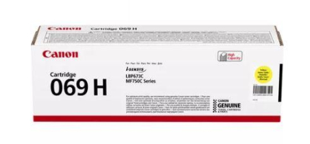 CANON Toner Cartridge 069 H Y|5095C002