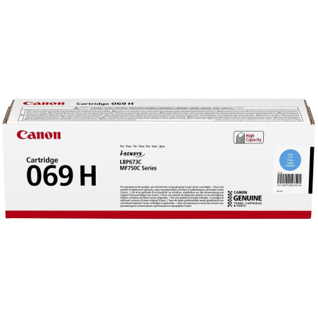 CANON Toner Cartridge 069 H C|5097C002