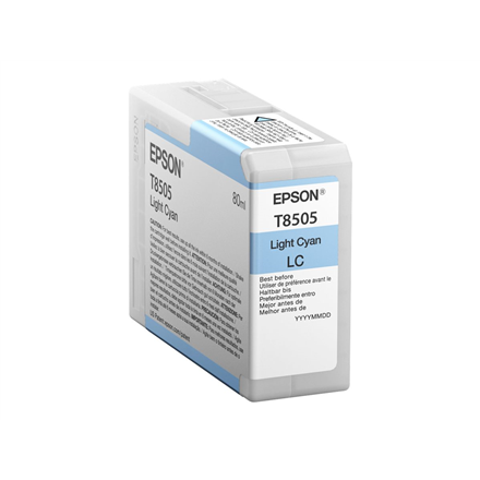 Epson T8505 | Ink Cartridge | Light Cyan|C13T850500