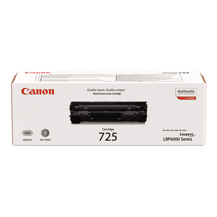 CANON CRG-725 Cartridge Black LBP6000|3484B002