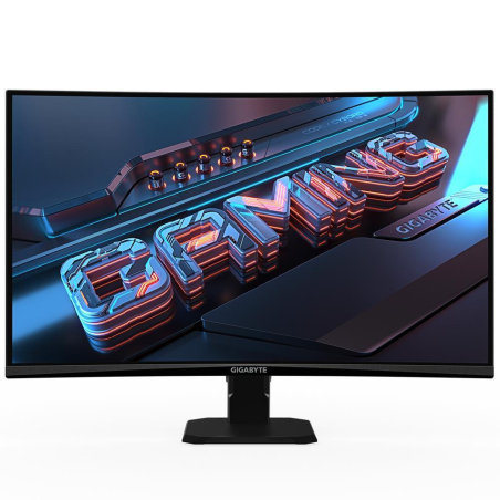 LCD Monitor|GIGABYTE|GS27QC EK|27"|Gaming/Curved|Panel VA|2560x1440|16:9|170Hz|Matte|1 ms|Tilt|Colour Black|GS27QCEK|GS27QC EK
