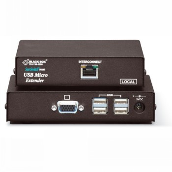 BLACKBOX MICRO KVM EXTENDER – VGA, USB 1.1 - SINGLE VGA, USB 1.1|ACU4001A