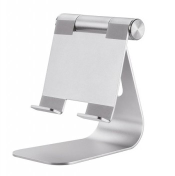 NEWSTAR TABLET DESK STAND (SUITED FOR TABLETS UP TO 11"), SILVER|DS15-050SL1