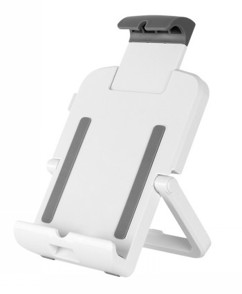 NEWSTAR TABLET DESK STAND (FITS MOST 7"-10,1" TABLETS, CAN ALSO BE MOUNTED ON VESA 75X75) 1 KG WHITE|TABLET-UN200WHITE