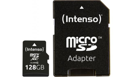 MEMORY MICRO SDXC 128GB C10/W/ADAPTER 3413491 INTENSO|3413491