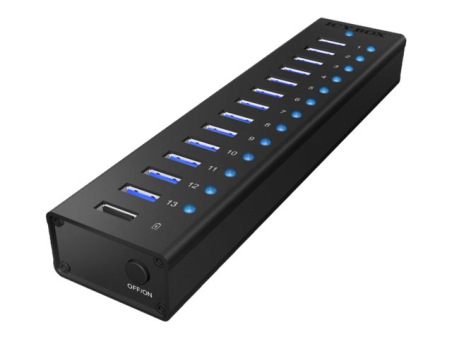 ICY BOX IB-AC6113 13x Port USB 3.0 Hub|IB-AC6113