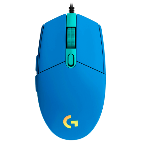 LOGITECH G102 LIGHTSYNC Corded Gaming Mouse - BLUE - USB - EER|910-005801