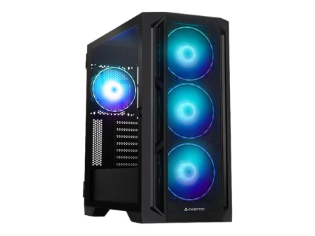 CHIEFTEC APEX LUMO TG ATX gaming case|GA-01B-L-OP