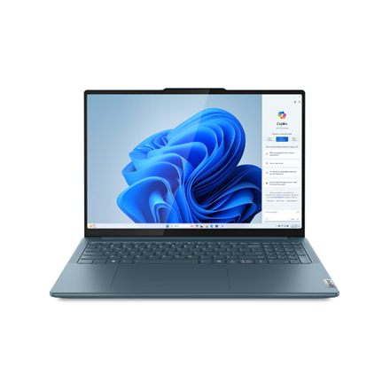 LENOVO YOGA 9 PRO INTEL ULTRA 9 185H/16" 3.2K (3200X2000) MINI LED 1,200NITS ANTI-GLARE, 100% P3, 100% ADOBE® RGB, 100% SRGB, 165HZ/32GB/1TB SSD/RTX4060_8GB/W11H/ENG (TIDAL TEAL)|83DN006SMH