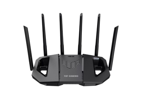 Wireless Router|ASUS|Router|6500 Mbps|Mesh|Wi-Fi 6|Wi-Fi 7|IEEE 802.11a|IEEE 802.11b|IEEE 802.11g|IEEE 802.11ac|IEEE 802.11ax|USB 3.2|3x2.5GbE|1x2.5GbE|Number of antennas 6|TUFGAMINGBE6500|TUF GAMING BE6500