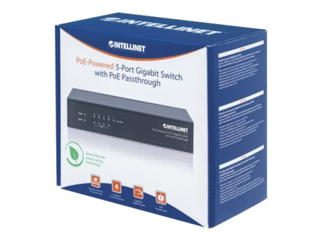 INTELLINET 5-Port PoE+ Gigabit Switch|561082