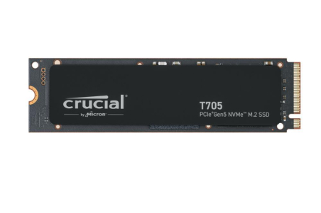 SSD|CRUCIAL|T705|1TB|M.2|PCIe Gen5|NVMe|Write speed 10200 MBytes/sec|Read speed 13600 MBytes/sec|TBW 600 TB|CT1000T705SSD3|CT1000T705SSD3