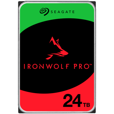 SEAGATE Ironwolf PRO NAS HDD 24TB SATA|ST24000NT002