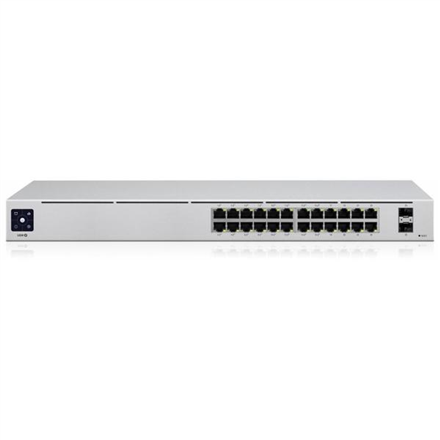 Ubiquiti | Unifi Switch | USW-PRO-24-POE | Managed L3 | Desktop | Gigabit Ethernet (copper) ports quantity 24 | SFP+ ports quantity 2 | PoE+ ports quantity 24 | Power supply type AC/DC, Internal, 450W|USW-PRO-24-POE