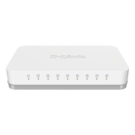 D-Link | Switch | GO-SW-8G/E | Unmanaged | Desktop | Gigabit Ethernet (copper) ports quantity 8|GO-SW-8G/E