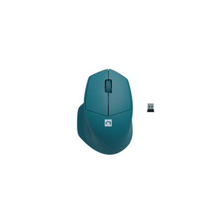 Natec | Mouse | Siskin 2 | Wireless | USB Type-A | Blue|NMY-1971