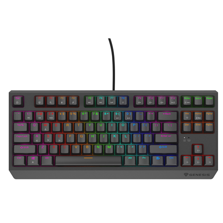 Genesis THOR 230 | Mechanical Gaming Keyboard | Wired | US | Black | USB Type-A | Outemu Red|NKG-2076