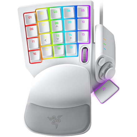 Razer Tartarus Pro Gaming Keypad, Wired, White | Razer | Tartarus Pro | White | Gaming Keypad | Wired | RGB LED light|RZ07-03110200-R3M1